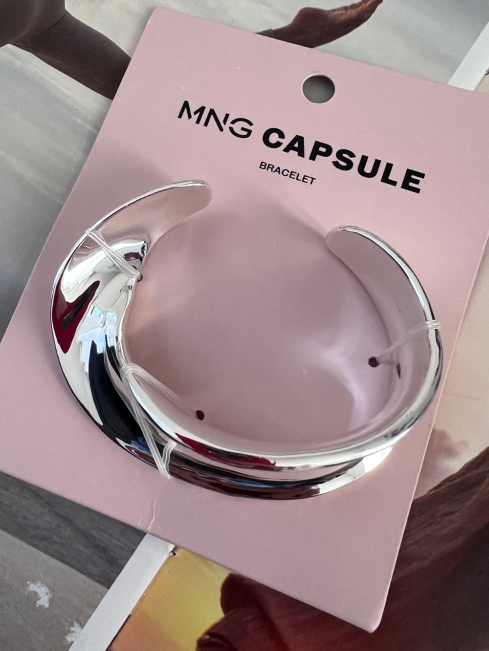 Mango stylish Silver Bracelet